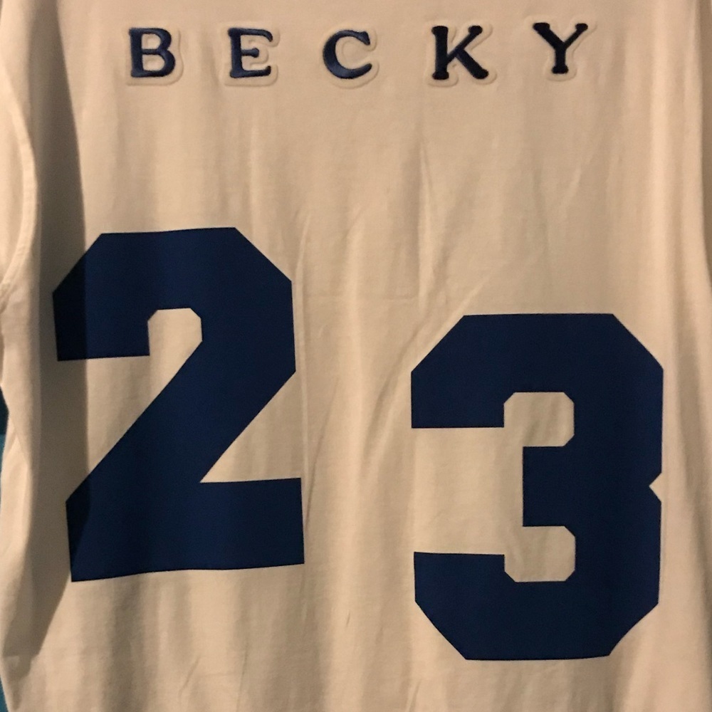 NWOT KC White T “Becky With The Blued Hair” - Picture 4 of 6
